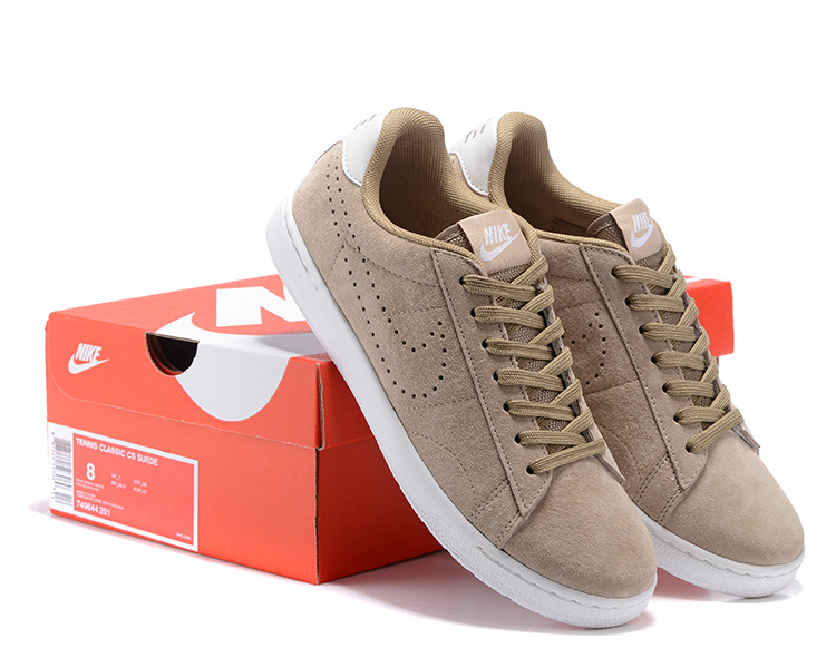 Nike Tennis Classic CS Suede Brown Shoes - Click Image to Close